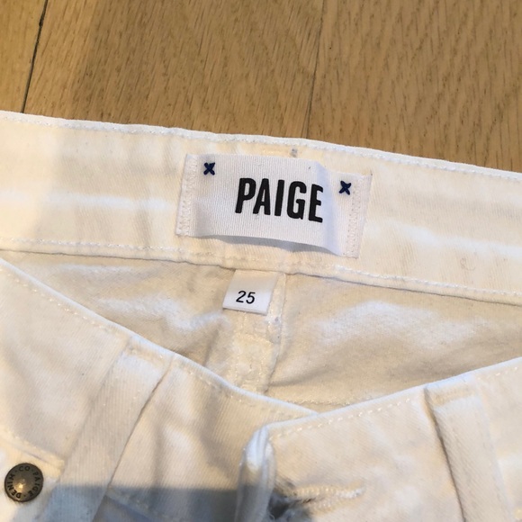 White PAIGE jeans - Picture 2 of 5